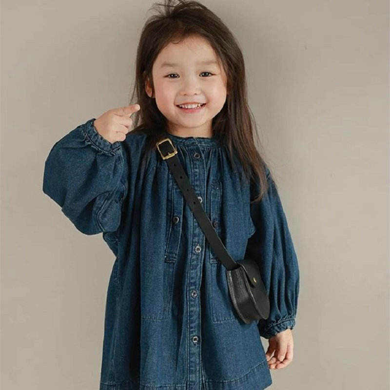 Tiny Trendsetter Denim Dress