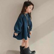 Tiny Trendsetter Denim Dress