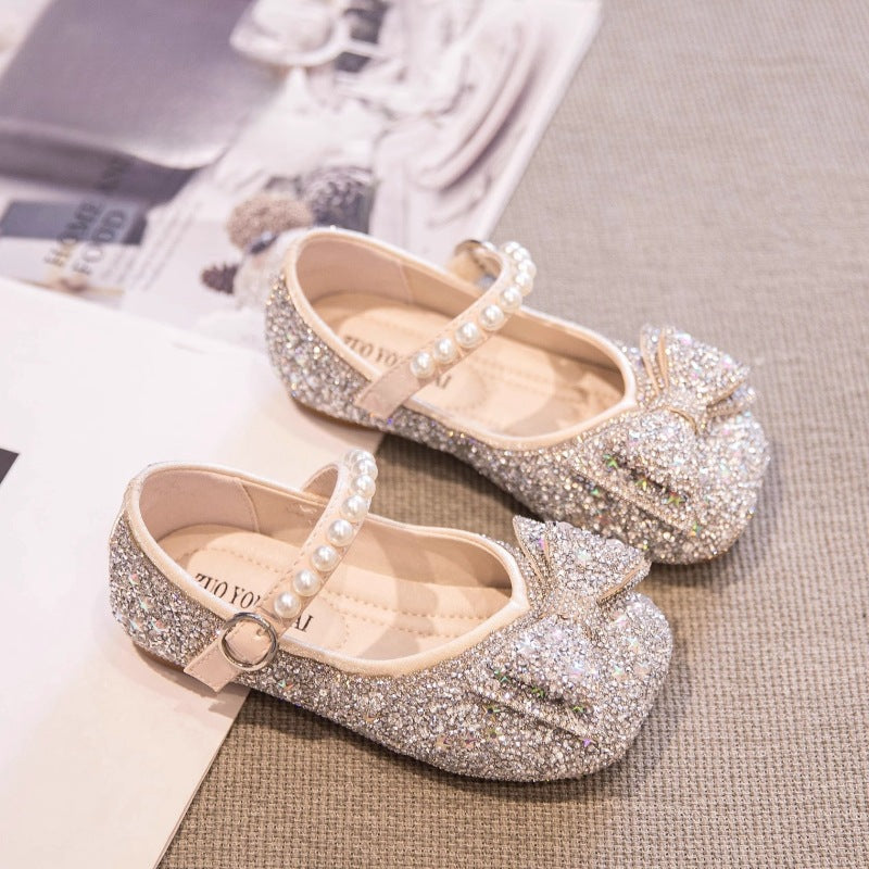 Sparkle Bow Princess Shoes