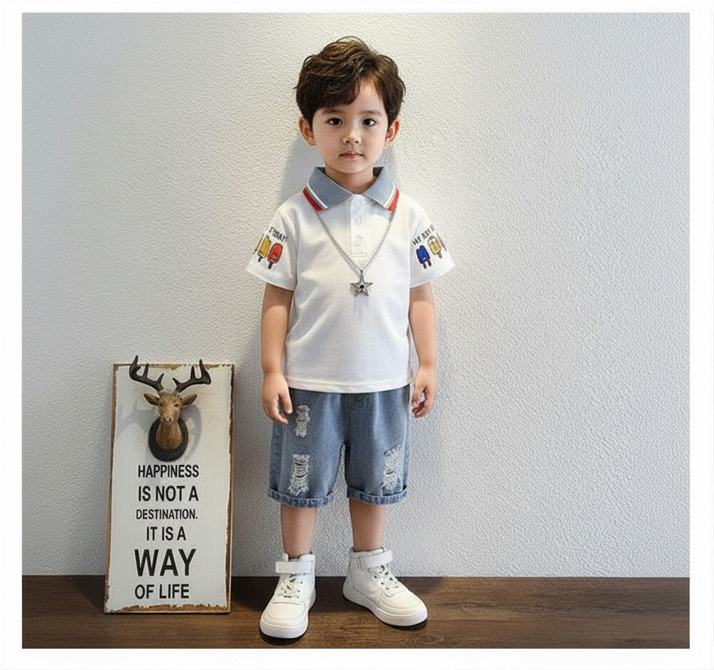 Little Legend Polo Set