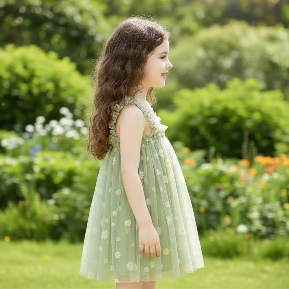 Daisy Whisper Tulle Dress