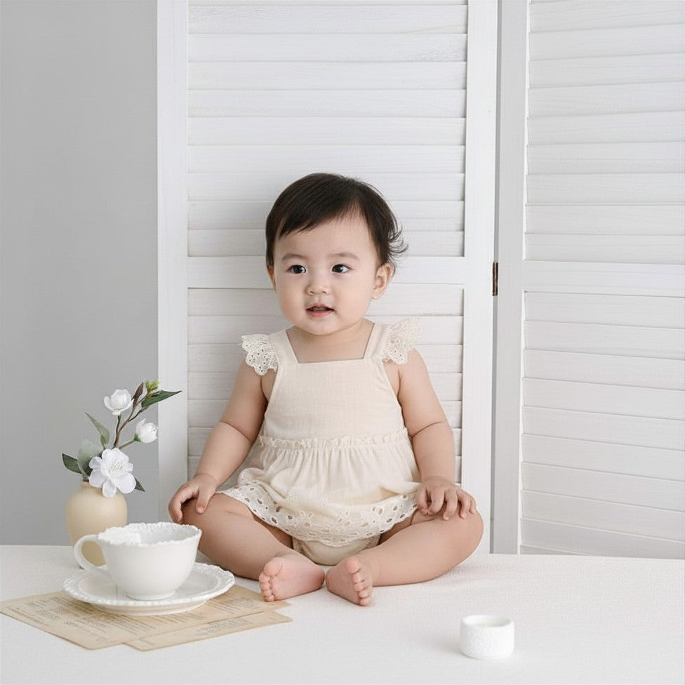Lace Meadow Romper