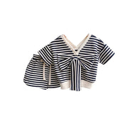 Striped Bow Co-ord set