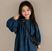 Tiny Trendsetter Denim Dress