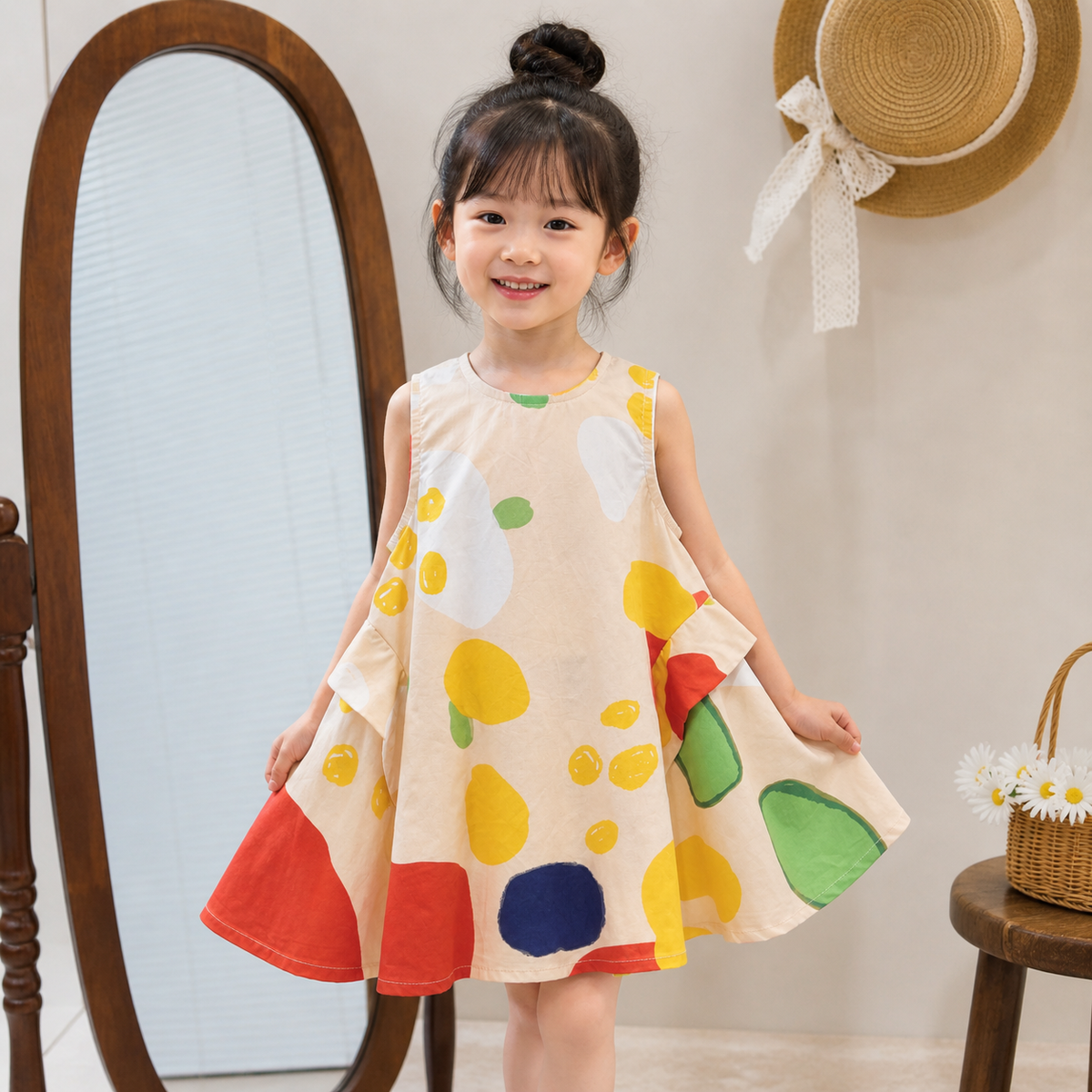 Sunshine Scribbles Dress
