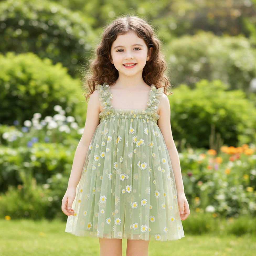 Daisy Whisper Tulle Dress