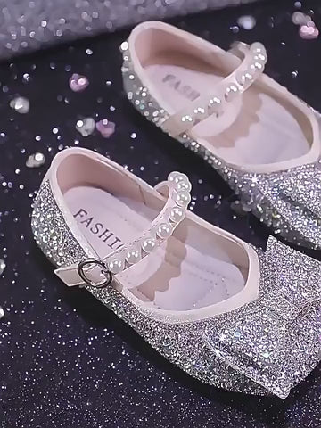 Sparkle Bow Princess Shoes