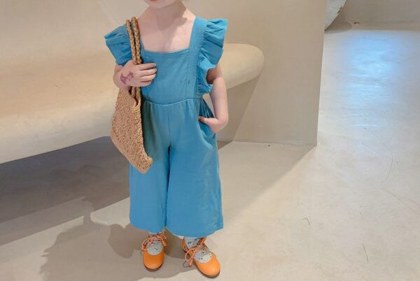 Blue Jumpsuit for Girls