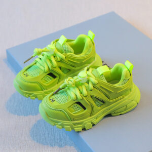 Vibrant Neon Green Shoes