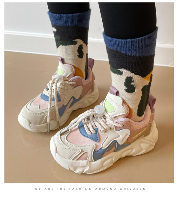 Multicolored sneakers