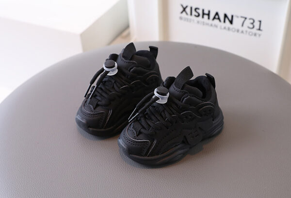 Black sneakers