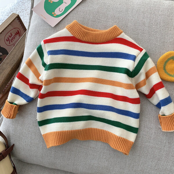 Multicolored striped Sweater