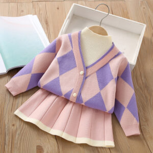 Sweater and skirt set