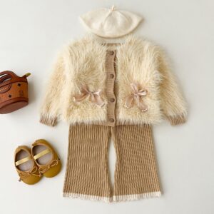 Fur coat set